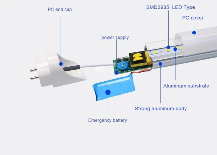 Emergency light detail