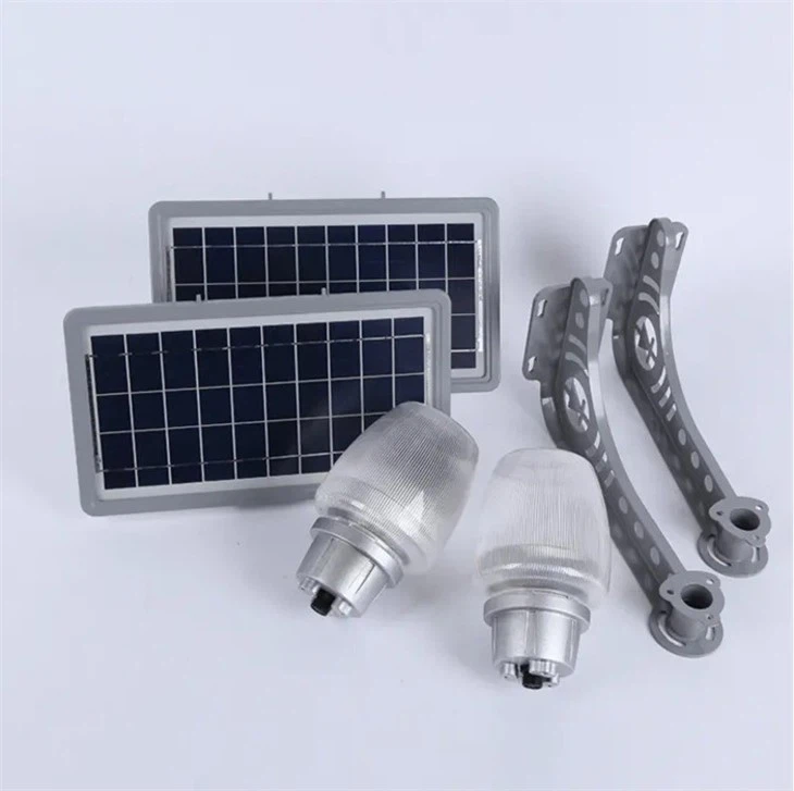 6W Integrated Apple Solar LED Street Lights 4