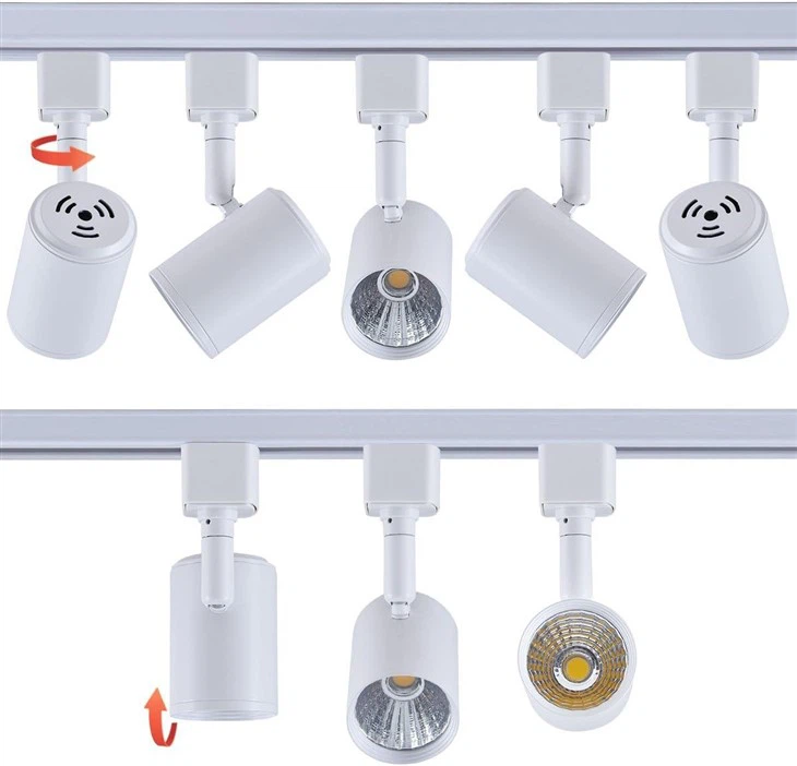 H Type Track Lighting Rail Ceiling Spotlight 4