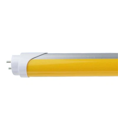La couverture jaune T8 a mené le tube 2000K 3000k filtrent au-dessous de la longueur d'onde de 500nm