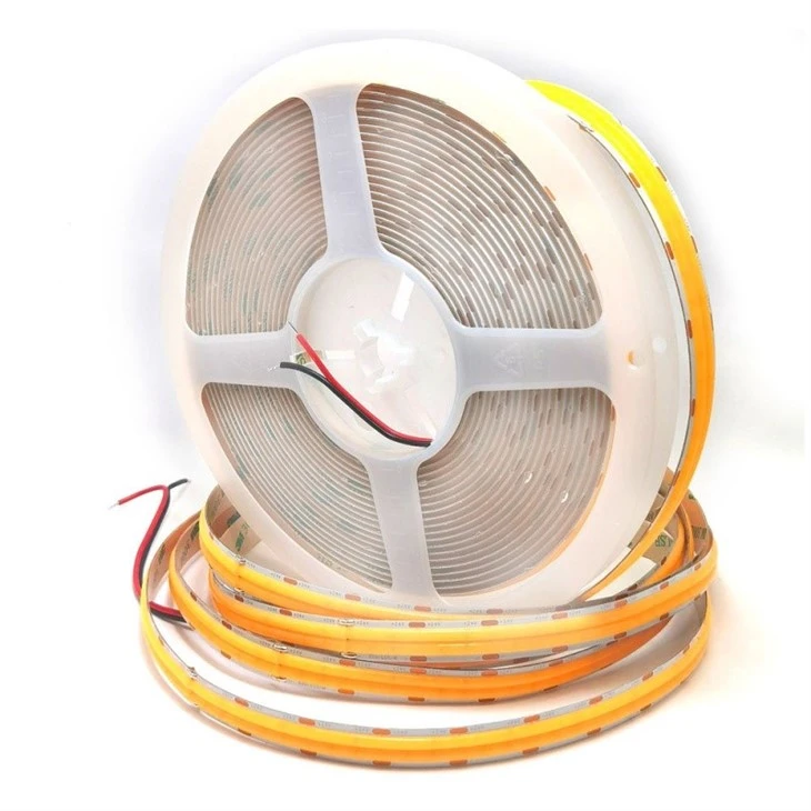 Double Dimmable Cob Led Strip Light factory