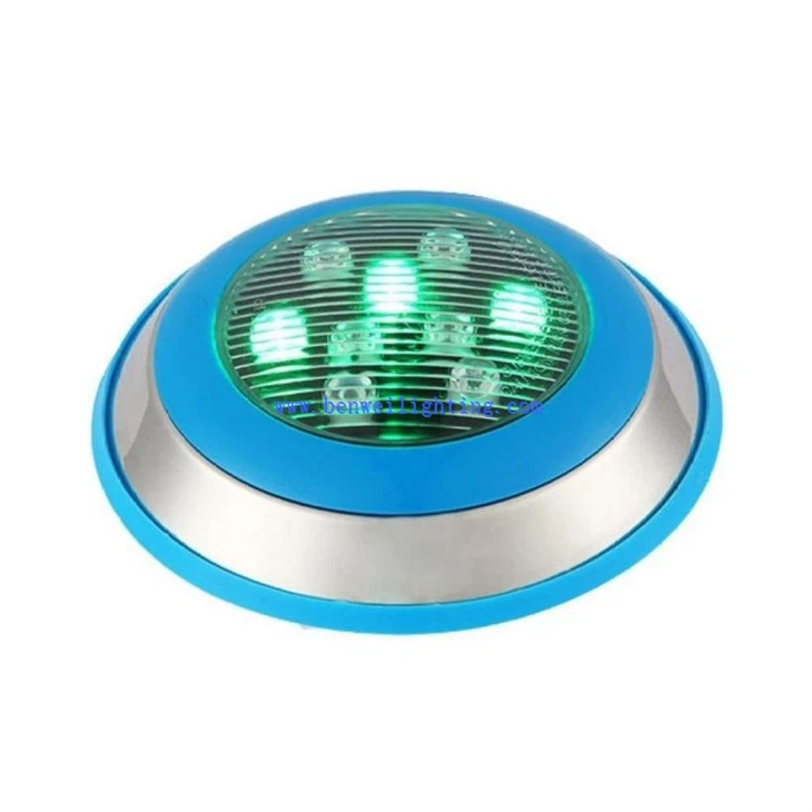 led lights around pool