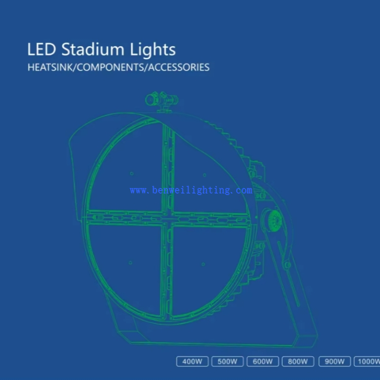 Round LED Stadium Lights Round LED Stadium Lights
