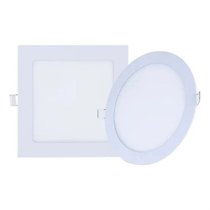Round Square Led Flat Panel Light