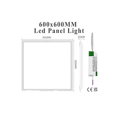 Lumière à panneaux plat LED 220-277V 6000K 10W