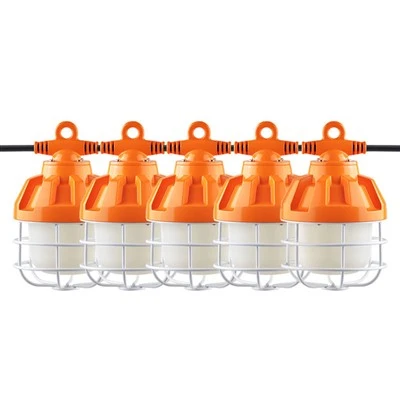 Guirlande lumineuse portative pour chantier