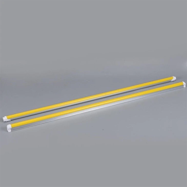 Yellow Cover Anti UV Led Tube Light factory